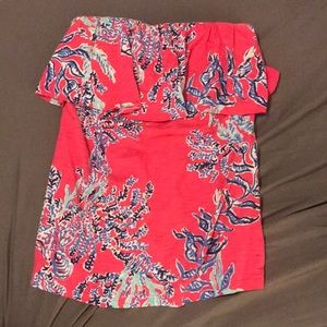 Lilly Pulitzer tube top